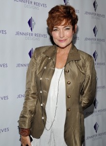 Carolyn Hennesy wearing Jennifers long Pearl necklace 3